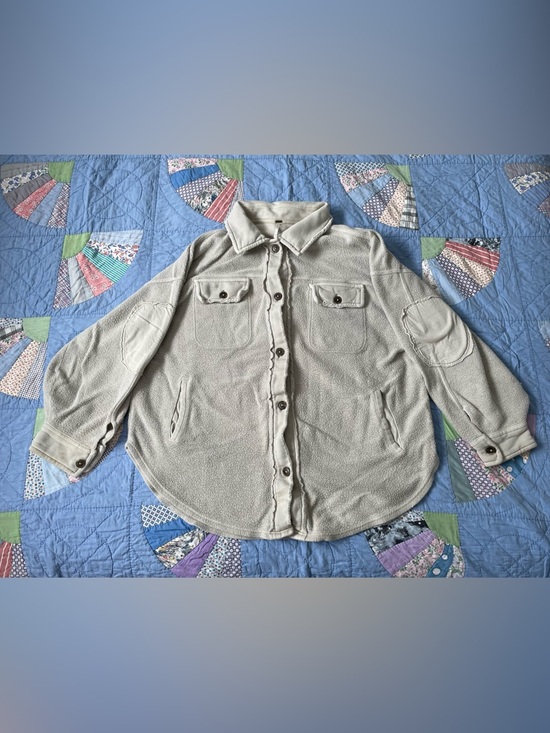 Free People Stone Ruby Shacket - Picture 4 of 14